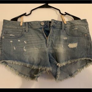 Express jean shorts